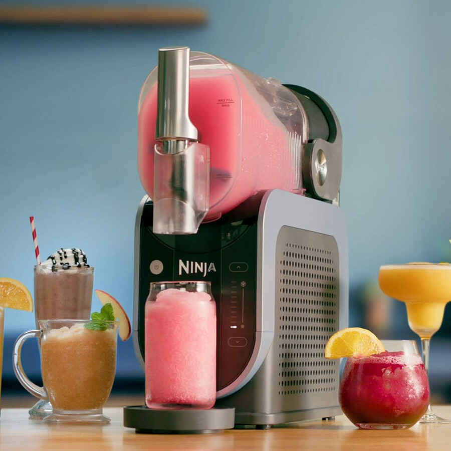 paquete de máquina para hacer helados ninja creami y máquina para hacer bebidas congeladas ninja slushi