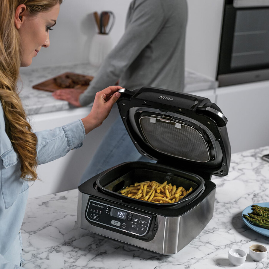 parrilla y freidora de aire ninja foodi health ag301uk