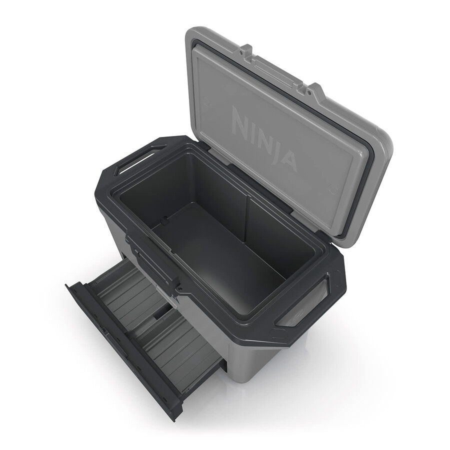 nevera rígida ninja frostvault de 50 cuartos47 litros - gris pizarra fb151ukgy
