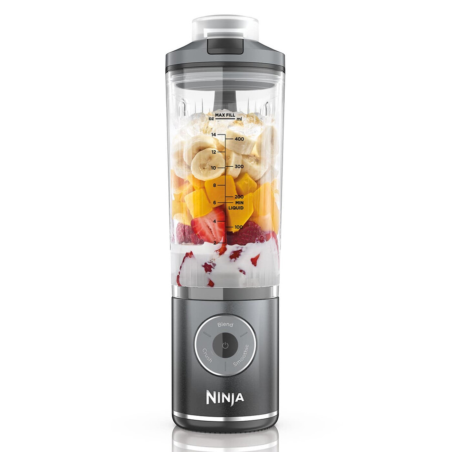 licuadora portátil ninja blast max - gris frío bc251ukgy