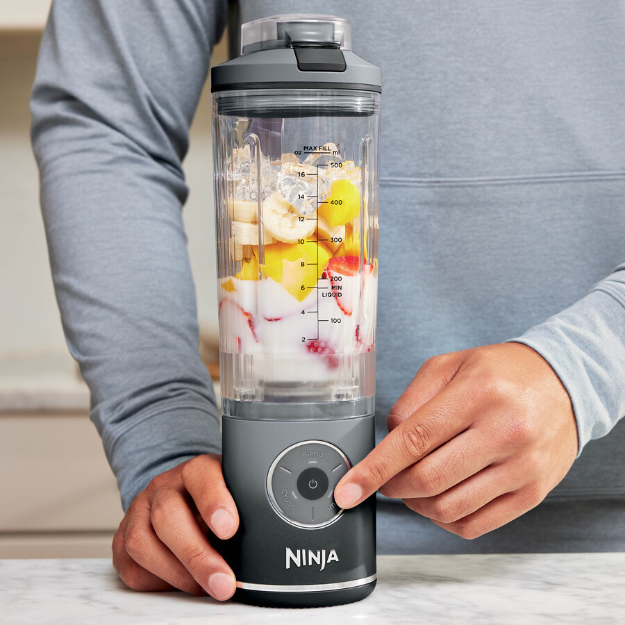 licuadora portátil ninja blast max - gris frío bc251ukgy