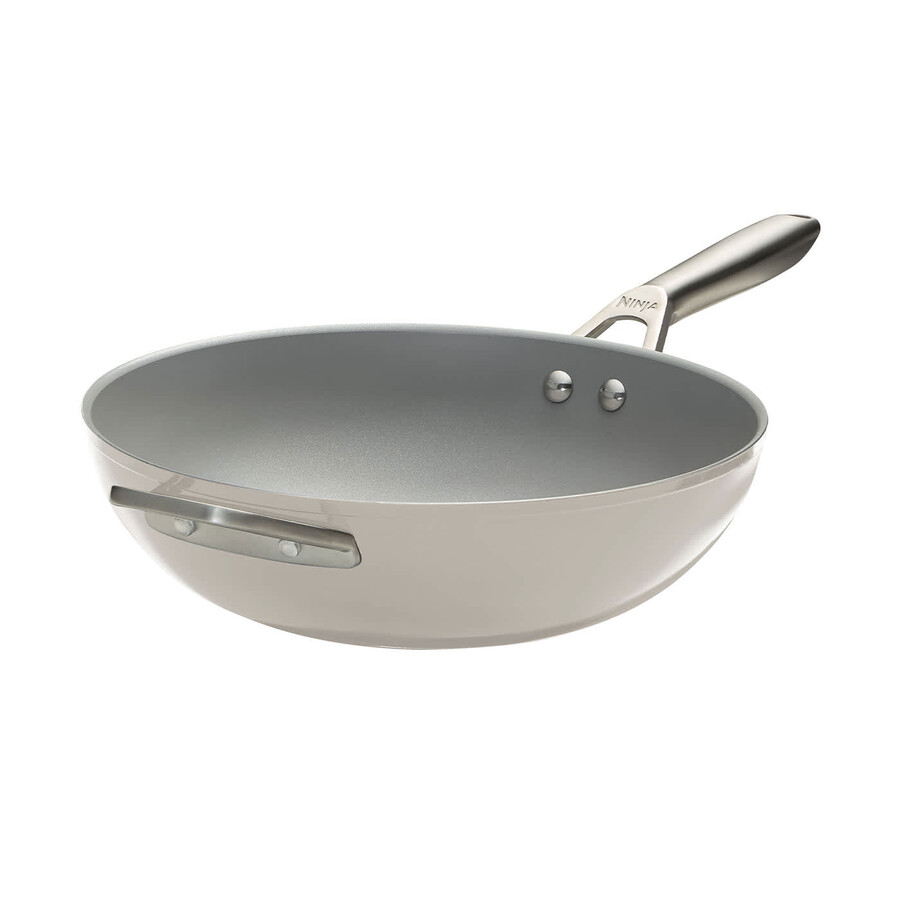 wok ninja ceramic pro de 28 cm – piedra