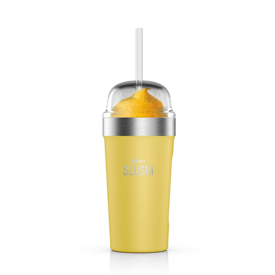 vaso térmico ninja slushi con tapa y pajita - amarillo xskbblyleuk